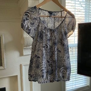 Banana Republic Silk & Cotton Top